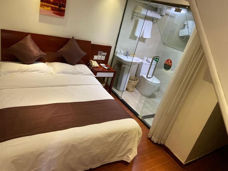 Greentree Inn Shanghai Songjiang University City New Songjiang Road Express Hotel 외부 사진